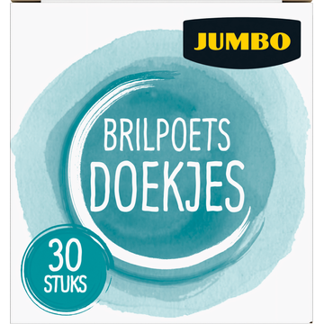 Jumbo Brilpoetsdoekjes 30 Stuks | Flickmyhouse