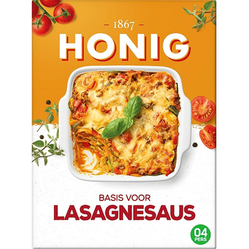 Honig Maaltijdmix voor Lasagnesaus 125 g bij Jumbo | Flickmyhouse