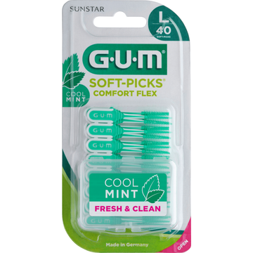 GUM SoftPicks Comfort Flex L 40 Stuks bij Jumbo | Flickmyhouse
