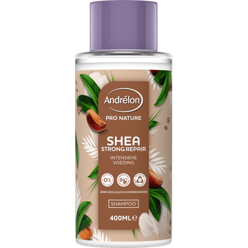 Andrelon Pro Nature Shea Strong Repair Shampoo 400 ml bij Jumbo | Flickmyhouse