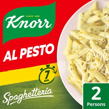 Knorr Spaghetteria al Pesto Kaas & Basilicum 155 g bij Jumbo | Flickmyhouse
