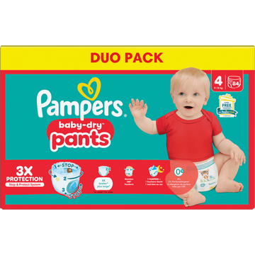 Pampers BabyDry Pants Luierbroekjes Maat 4