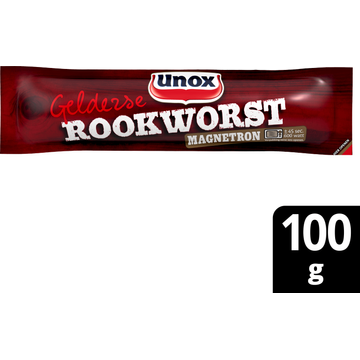 Unox Rookworst Gelderse Magnetron 100 g bij Jumbo | Flickmyhouse