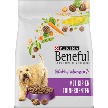 Beneful Gelukig Volwassen Hondenvoer met Kip en Tuingroenten bij Jumbo | Flickmyhouse