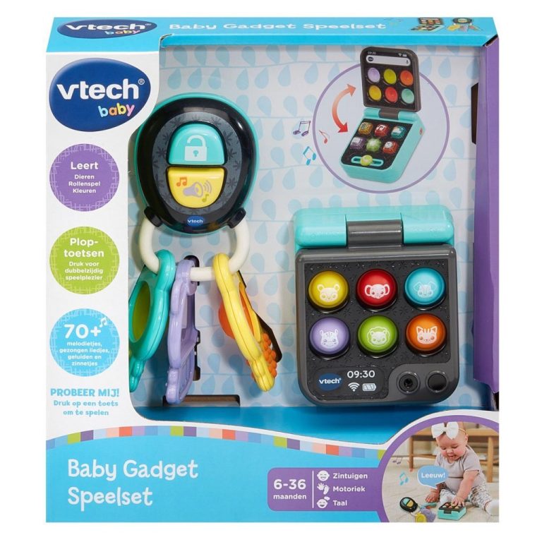 VTech Baby Gadget Speelset + Licht en Geluid | Kopen bij Flickmyhouse