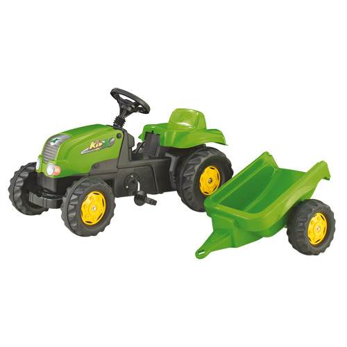 Rolly Toys 012169 RollyKid-X Traptractor + Aanhanger | Kopen bij Flickmyhouse
