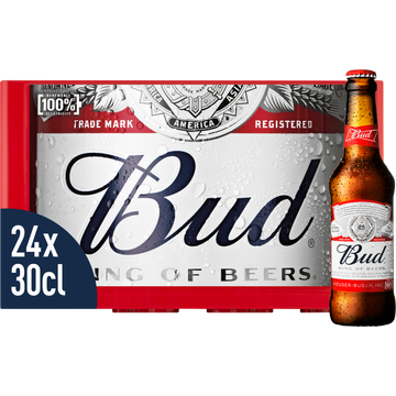 Bud Pils Krat 24 x 300ML bij Jumbo | Flickmyhouse