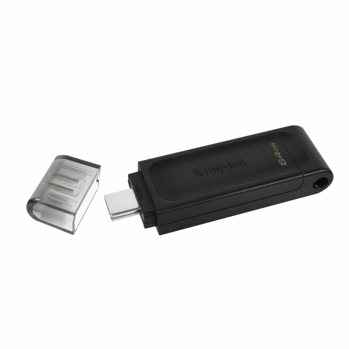 USB stick Kingston DT70/64GB usb c Zwart 64 GB
