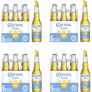Corona Cero 0.0% Alcoholvrij Fles 4 x 6 x 330ML bij Jumbo | Flickmyhouse