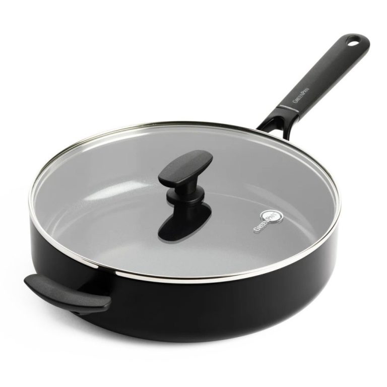 GreenPan Smart Collection Keramische Stoofpan met Deksel 28 cm Zwart | Kopen bij Flickmyhouse