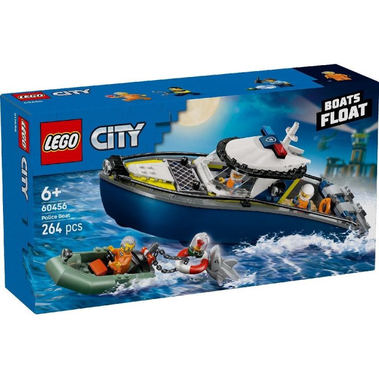 Lego City 60456 Achtervolging met Politieboot | Kopen bij Flickmyhouse