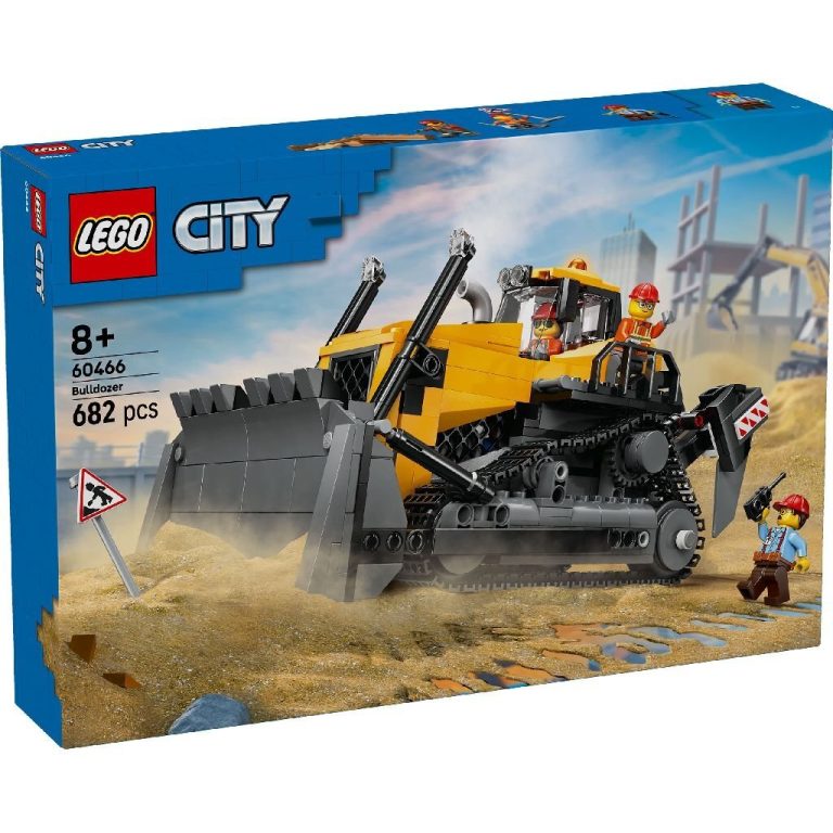 Lego City 60466 Big Vehicles Gele Bulldozer | Kopen bij Flickmyhouse