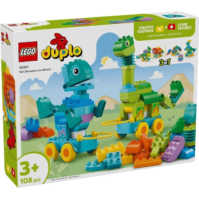 Lego Duplo 10451 3in1 Dinosaurussen op Wielen | Kopen bij Flickmyhouse