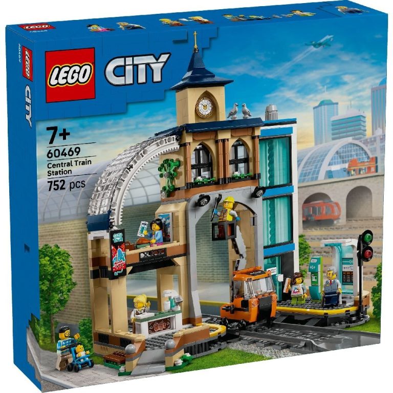Lego City 60469 Trains Centraal Station | Kopen bij Flickmyhouse
