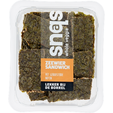 Snaqs Zeewier Sandwich 40 g bij Jumbo | Flickmyhouse