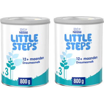 Nestle LITTLE STEPS 3 Dreumesmelk Standaard 12+ maanden 2 x 800 g bij Jumbo | Flickmyhouse