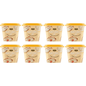 Jumbo Naturel 48+ Smeerkaas 8 x 200 g | Flickmyhouse