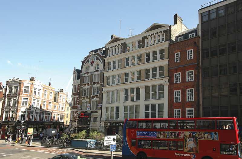 Ligging196 Bishopsgate ligt in het hart van de City of London