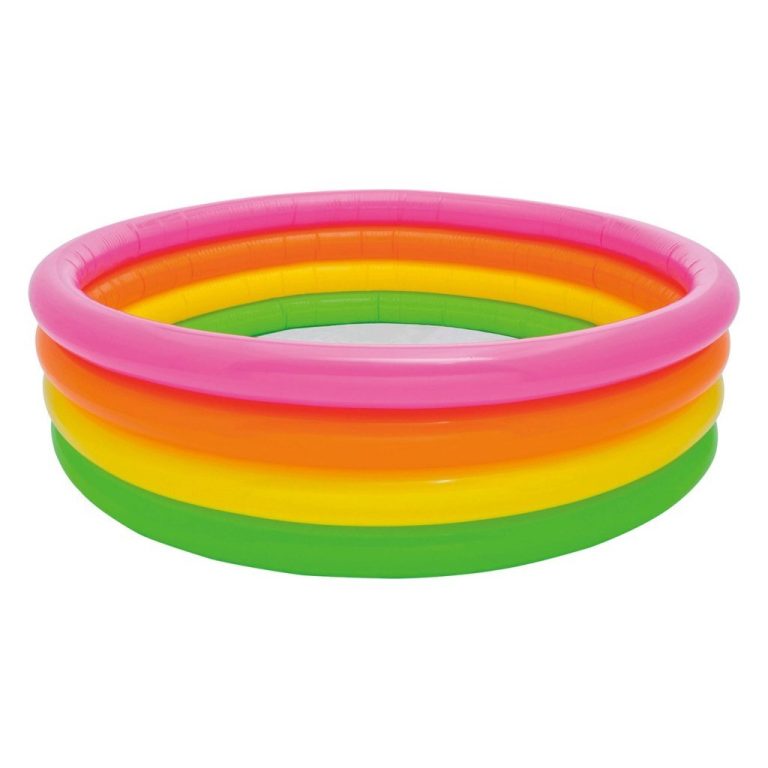 Intex 56441NP Wet Set Collection Sunset Glow Opblaaszwembad 168x46 cm Roze/Oranje/Geel/Groen | Kopen bij Flickmyhouse