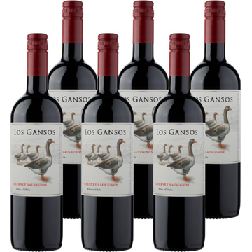 Los Gansos Cabernet Sauvignon 6 x 750 ML zonder doos bij Jumbo | Flickmyhouse