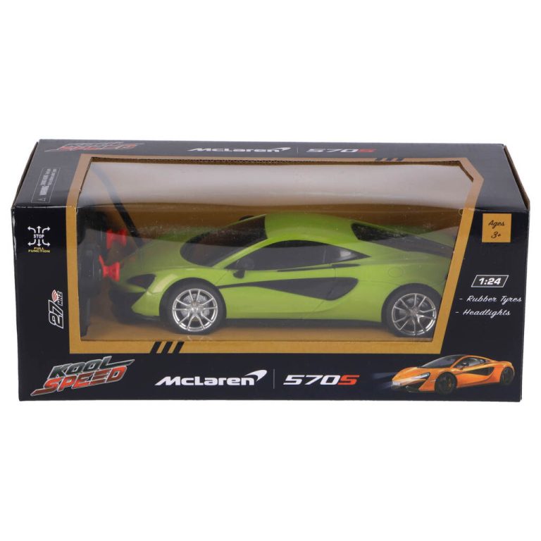 RC McLaren 570S 1:24 + Licht Neon Groen | Kopen bij Flickmyhouse