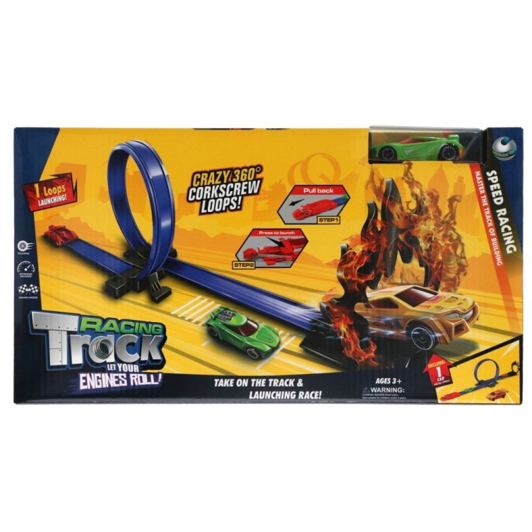 Racebaan Vlammen met Looping + Auto | Kopen bij Flickmyhouse