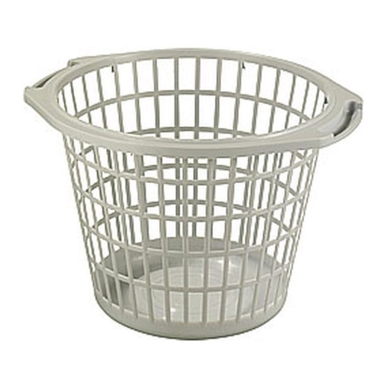 Wasmand Rond 48 cm Grijs | Kopen bij Flickmyhouse