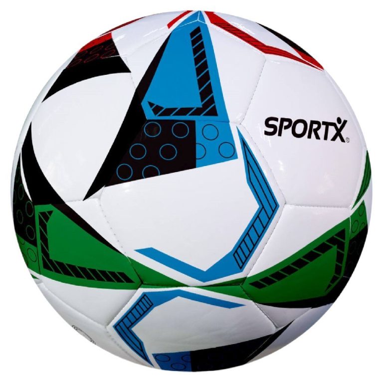 SportX Voetbal Triangle Froster 330-350 g Wit/Groen/Rood/Blauw | Kopen bij Flickmyhouse