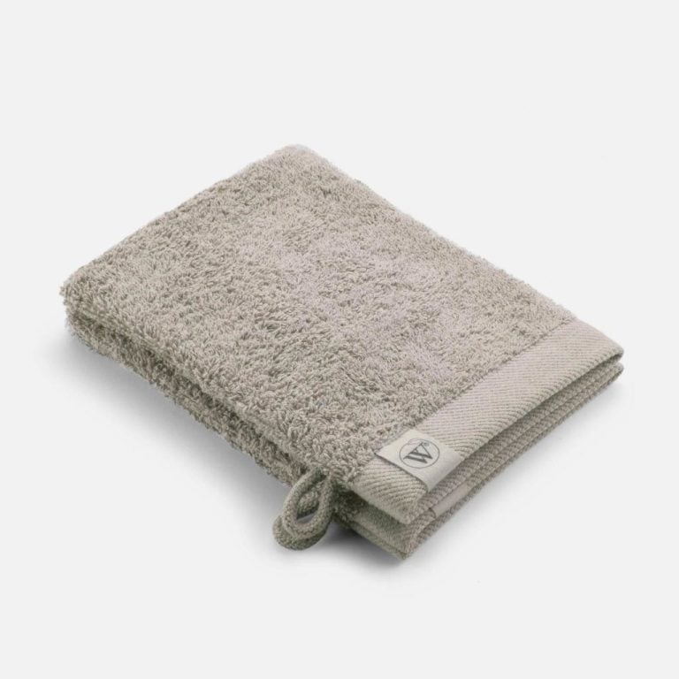 Walra Washand 16x21 cm 2 Stuks Gerecycled Katoen/Taupe | Kopen bij Flickmyhouse