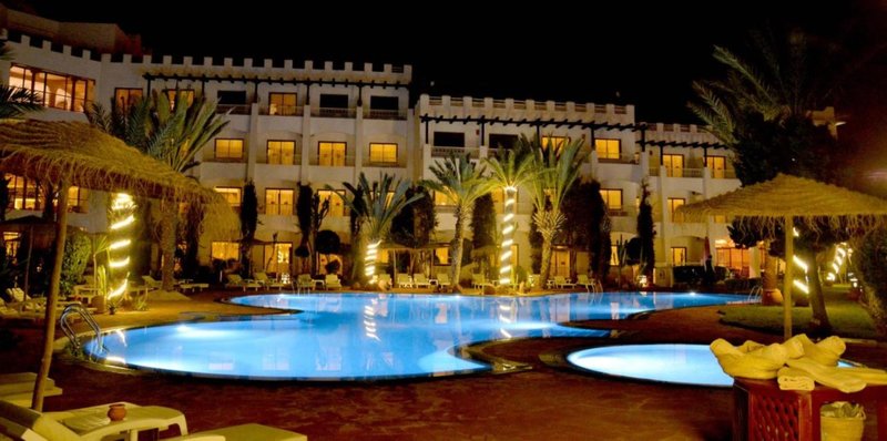 LiggingBorjs Hotel Suites & SPA ligt in de wijk Founty in Agadir