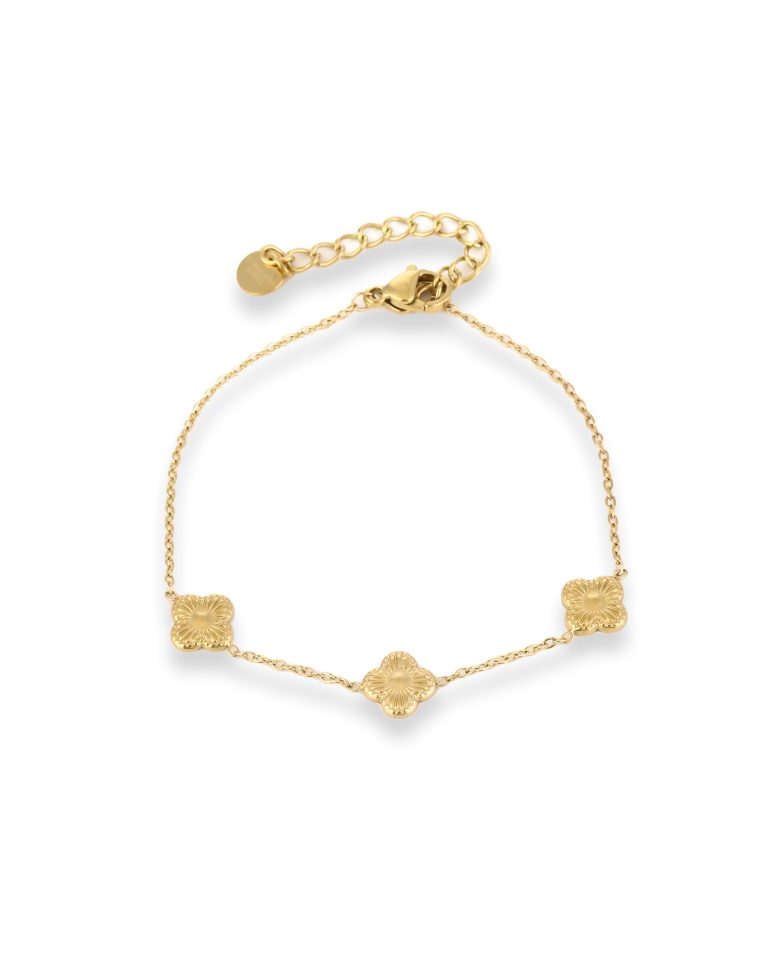 Gouden Klaver - Armband | Olivia & Kate