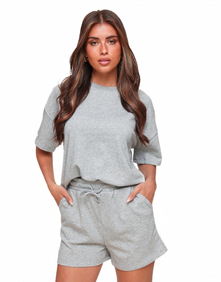 Grijze Zomerse Jogging SS - Sweater | Olivia & Kate