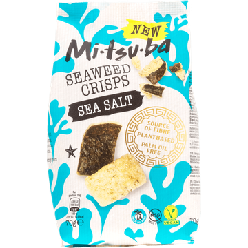 Mitsuba Seaweed Crisps Sea Salt 70 g bij Jumbo | Flickmyhouse