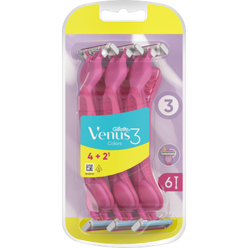 Gillette Venus 3 Colors Scheermesjes x6 bij Jumbo | Flickmyhouse