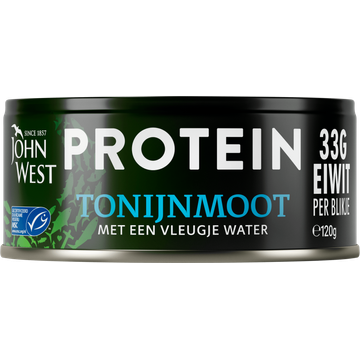 John West Protein Tonijnmoot Vleugje Water 120 g bij Jumbo | Flickmyhouse