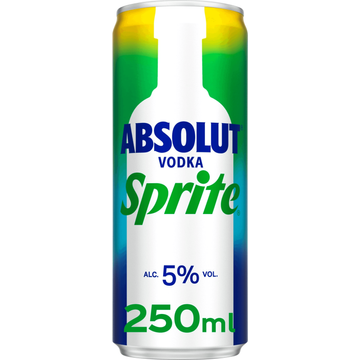 Absolut Vodka Sprite 250ML bij Jumbo | Flickmyhouse
