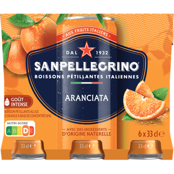 Sanpellegrino Limonade Aranciata 6 x 330 ml bij Jumbo | Flickmyhouse