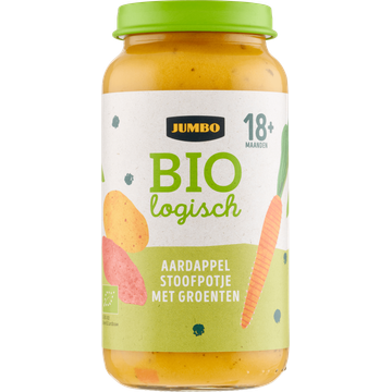 Jumbo Biologisch Babyvoeding Aardappel Stoofpotje met Groenten 18+ Maanden 250 g | Flickmyhouse