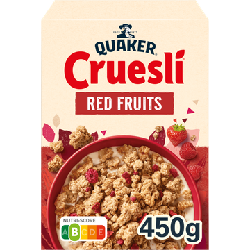 Quaker Cruesli Rood Fruit Ontbijtgranen 450 gr bij Jumbo | Flickmyhouse