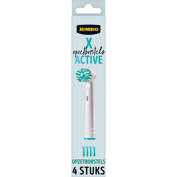 Jumbo Opzetborstels Sensitive 4 Stuks | Flickmyhouse