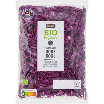 Jumbo Biologisch Gesneden Rode Kool 300g | Flickmyhouse