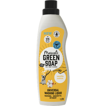 Marcel's Green Soap universeel wasmiddel Vanille & Katoen 23 Wasbeurten bij Jumbo | Flickmyhouse