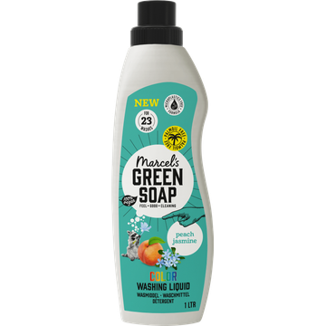 Marcel's Green Soap universeel wasmiddel Perzik & Jasmijn 23 Wasbeurten bij Jumbo | Flickmyhouse