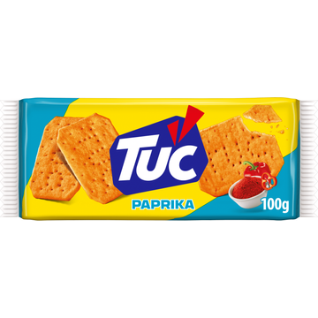 TUC Crackers Paprika 100g bij Jumbo | Flickmyhouse