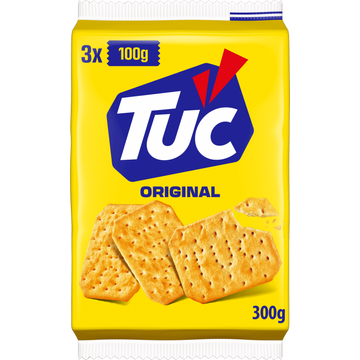 TUC Crackers Original (3x100g) 300g bij Jumbo | Flickmyhouse