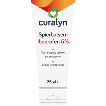 Curalyn Spierbalsem 5% Ibuprofen 75ML bij Jumbo | Flickmyhouse