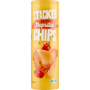 Stacked Flavour Paprika Chips 170 g bij Jumbo | Flickmyhouse