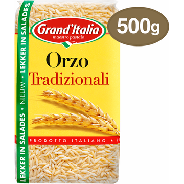 Grand'Italia Orzo Tradizionali 500 g bij Jumbo | Flickmyhouse