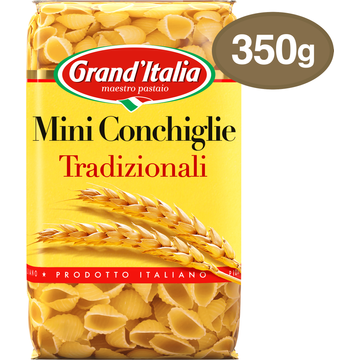 Grand'Italia Mini Conchiglie Tradizionali 350 g bij Jumbo | Flickmyhouse