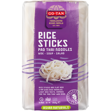 GoTan Rice sticks Pad Thai noodles 250g bij Jumbo | Flickmyhouse